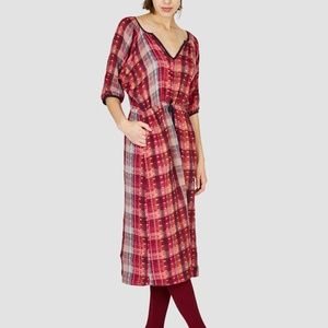 Ace & Jig Canyon dress in Nectar, S